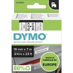Dymo 45803 černý tisk/bílý podklad, 7m, 19mm – Sleviste.cz