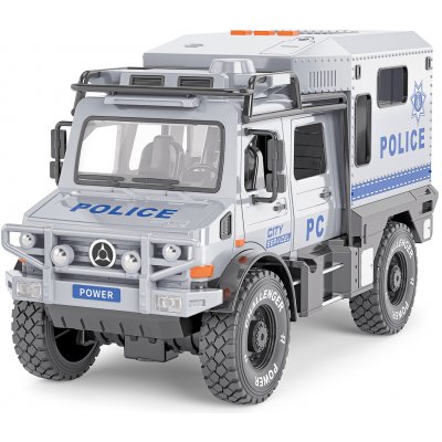 Wiky Vehicles Auto policie obrněné s efekty 24 cm – Zboží Dáma