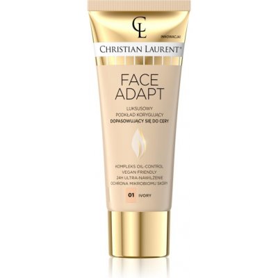 Christian Laurent Face Adapt hydratační make-up s vyhlazujícím účinkem 01 Ivory 30 ml