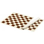 Šachové plátno hnědé pole 55 mm – Zboží Dáma