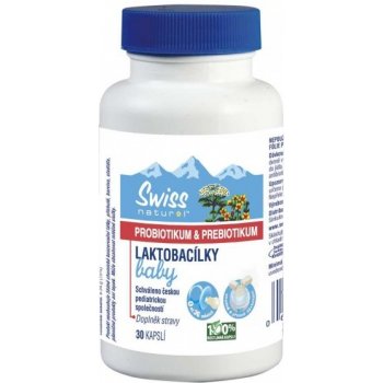 Swiss Natural Sources Laktobacílky Baby 30 kapslí