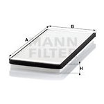 MANN-FILTER Filtr, vzduch v interiéru CU4150 – Hledejceny.cz