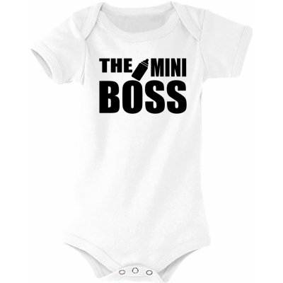 Fajntričko Dětské body The mini boss – Zboží Mobilmania