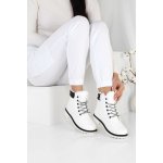 Cathay moda zateplené farmářky 3457-5WH bílé – Zboží Dáma