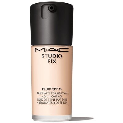 MAC Cosmetics Studio Fix Fluid SPF15 24HR Matte Foundation + Oil Control matující make-up SPF15 C8 30 ml – Hledejceny.cz