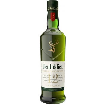 Glenfiddich 12y 40% 0,7 l (tuba)