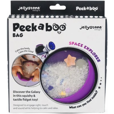 Jellystone Designs - Peekaboo senzorická kapsa: Galaxie – Hledejceny.cz