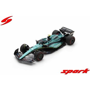 Spark Model Aston Martin AMR23 Fernando Alonso British GP 2023 1:18