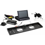 AMiO Sada parkovací asistent TFT02 4,3" s kamerou HD-402-LED 4 senzory bílé – Zboží Mobilmania