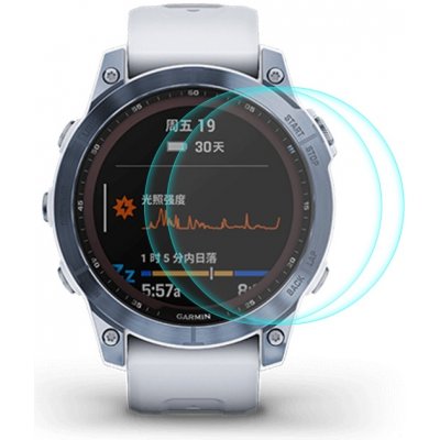 ENKAY 2x Tvrzené sklo Garmin Fenix 7X 40036 – Zboží Živě