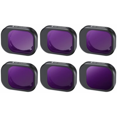 K&F Concept K&F DJI Mini 4 Pro 6pcs Filter Kit,ND4+ND8+ND16+ND32+ND64+ND1000 – Zboží Živě