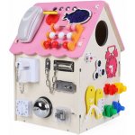 2Kids Toys Activity board Domeček růžový – Zbozi.Blesk.cz