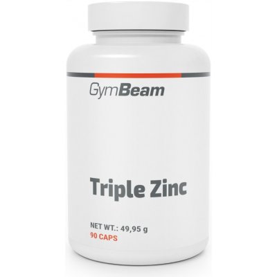 GymBeam Trojitý zinek vlasy kůže nehty imunita 90 kapslí – Hledejceny.cz