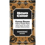 Novacolor barva na textil prášková hnědá 12g NC-905 473109 – Hledejceny.cz