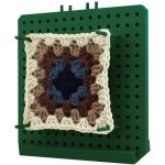 Pro Háčkování Vypínací podložka na čtverce - verze V2 - 17,5 - cm listová zelená – Hledejceny.cz