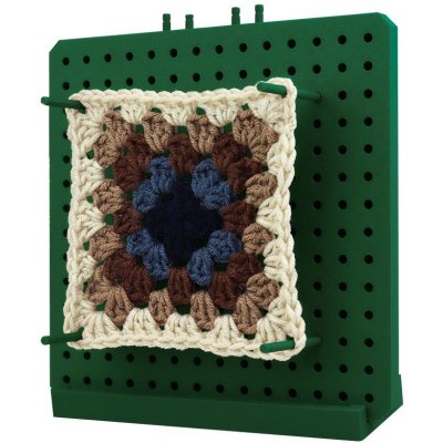 Pro Háčkování Vypínací podložka na čtverce - verze V2 - 17,5 - cm listová zelená – Hledejceny.cz