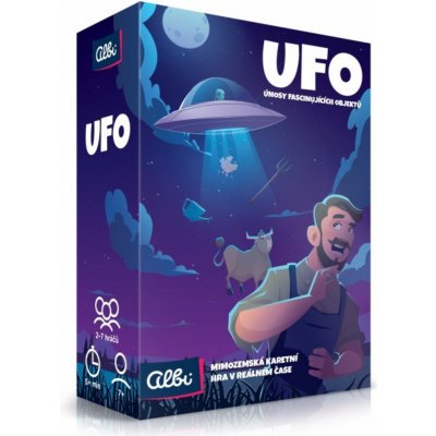 Albi UFO: Únosy fascinujících objektů - karetní hra