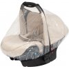 Pláštěnka a moskytiéra na autosedačku New Baby Basic nepromokavá fólie-pláštěnka pro nosítka transparentní