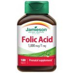 Jamieson Kyselina listová 1000 µg 100 tablet – Hledejceny.cz