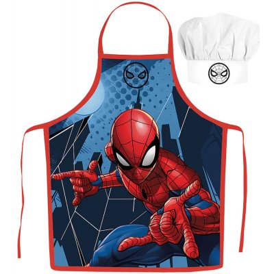 Javoli Chlapecká zástěra s kuchařskou čepicí Spiderman – Hledejceny.cz