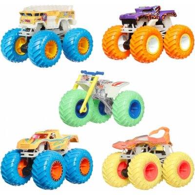 Mattel Hot Wheels Monster Trucks svítící ve tmě Midwest Madness – Hledejceny.cz