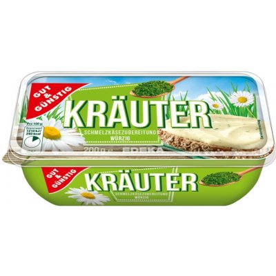 G&G Tavený sýr bylinkový 200 g – Zboží Dáma