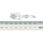 GKN Walterscheid 1309560 / 309560 Oko spodních ramen kategorie 2 levé – Hledejceny.cz