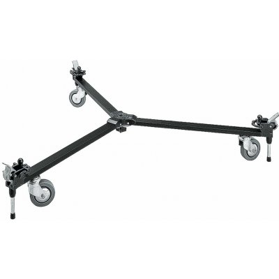 Manfrotto 127 Basic Dolly, stativový pojezd, se zámkem koleček – Zboží Mobilmania
