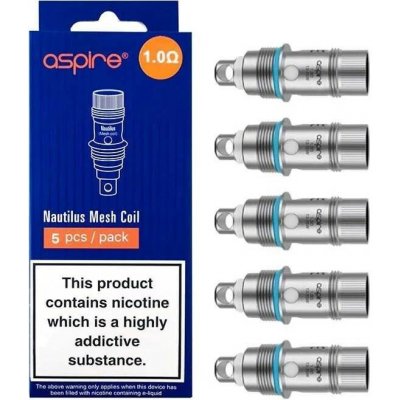 Aspire Nautilus Coil 1.0 ohm 5 ks – Hledejceny.cz