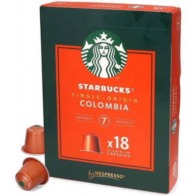 Starbucks Nespresso Single Origin Colombia Medium Roast 18 ks – Zboží Dáma