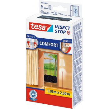 Tesa Insect Stop Comfort 55910-00021-00 2 x 0,65 m x 2,5 m antracitová