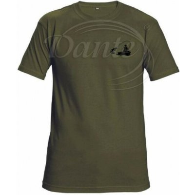 Tričko tm. zelené rybaření malé černé – Hledejceny.cz