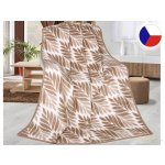 Bellatex deka Karmela Plus béžový list 150x200 – Sleviste.cz