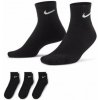 Nike Tréninkové ponožky Everyday Lightweight 3 páry černé