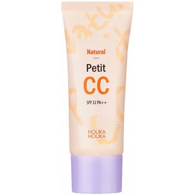 Holika Holika Natural Petit CC Cream SPF32 PA++ Projasňující CC krém 30 ml – Sleviste.cz