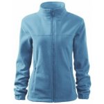 Malfini dámská fleecová mikina Jacket azurově modrá – Zboží Mobilmania