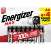 Baterie primární ENERGIZER Alkaline MAX AA 8ks 7638900437744