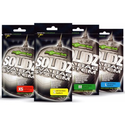 Korda PVA sáčky SOLIDZ bags Small 25 ks – Sleviste.cz