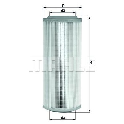Vzduchový filtr MAHLE LX 855 – Hledejceny.cz