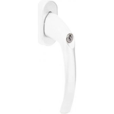 Richter Uzamykatelná klika na plastová okna RHW.009.L.SU bílá – Sleviste.cz