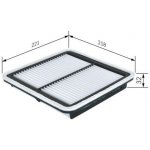 Vzduchový filtr BOSCH F 026 400 206 – Hledejceny.cz