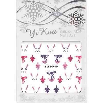 3D samolepka třpytivé Velikonoce 1095D – Zboží Mobilmania