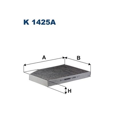 Filtr, vzduch v interiéru FILTRON K 1425A (K1425A) – Hledejceny.cz