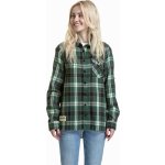 Meatfly dámská košile Courtney Dark Green Zelená – Zboží Dáma