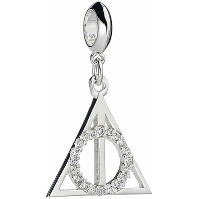 Carat Shop Stříbrný přívěsek Harry Potter Relikvie smrti s krystaly BHPSC002-SC