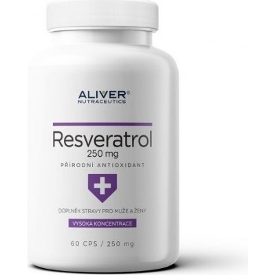 Aliver Resveratrol 250 mg 60 kapslí