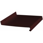 HOPA Parapet venkovní ocelový pozink. lakovaný hnědý, 8x260x1480 x 25mm – Zbozi.Blesk.cz