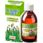 Müllerův Sirup S Jitrocelem A Vitaminem C 245ml – Zboží Mobilmania