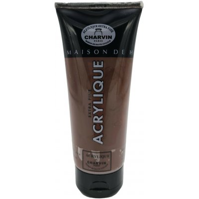 Charvin Paris akrylová barva Extra fine burnt umber 095 200 ml – Hledejceny.cz