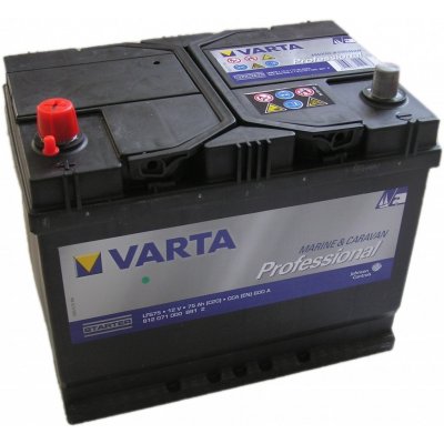 Varta Professional Starter 12V 75Ah 420A 812 071 000 – Zboží Živě